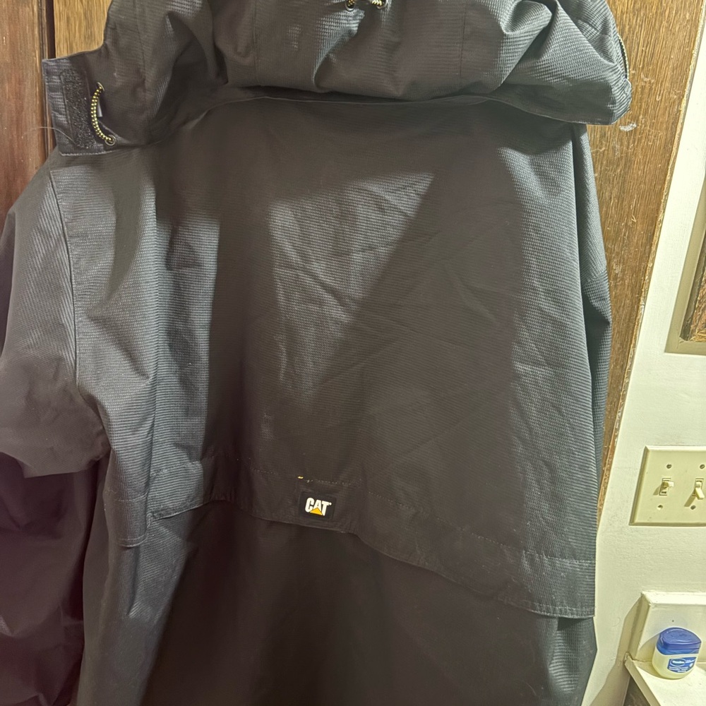 Caterpillar Black Hooded Jacket